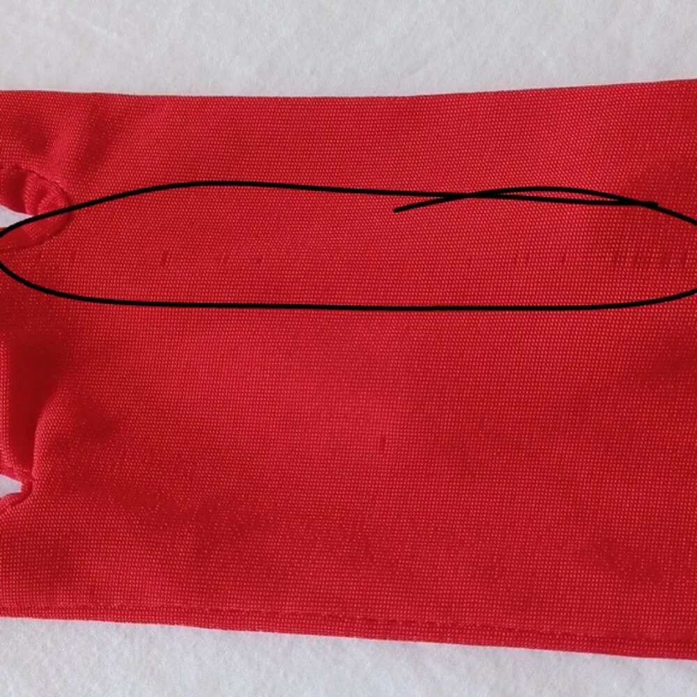 3/$25 SALE Vintage Red Evening Gloves for Women Mrs Clause Holiday, One Size